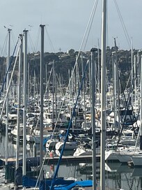 View from room balcony