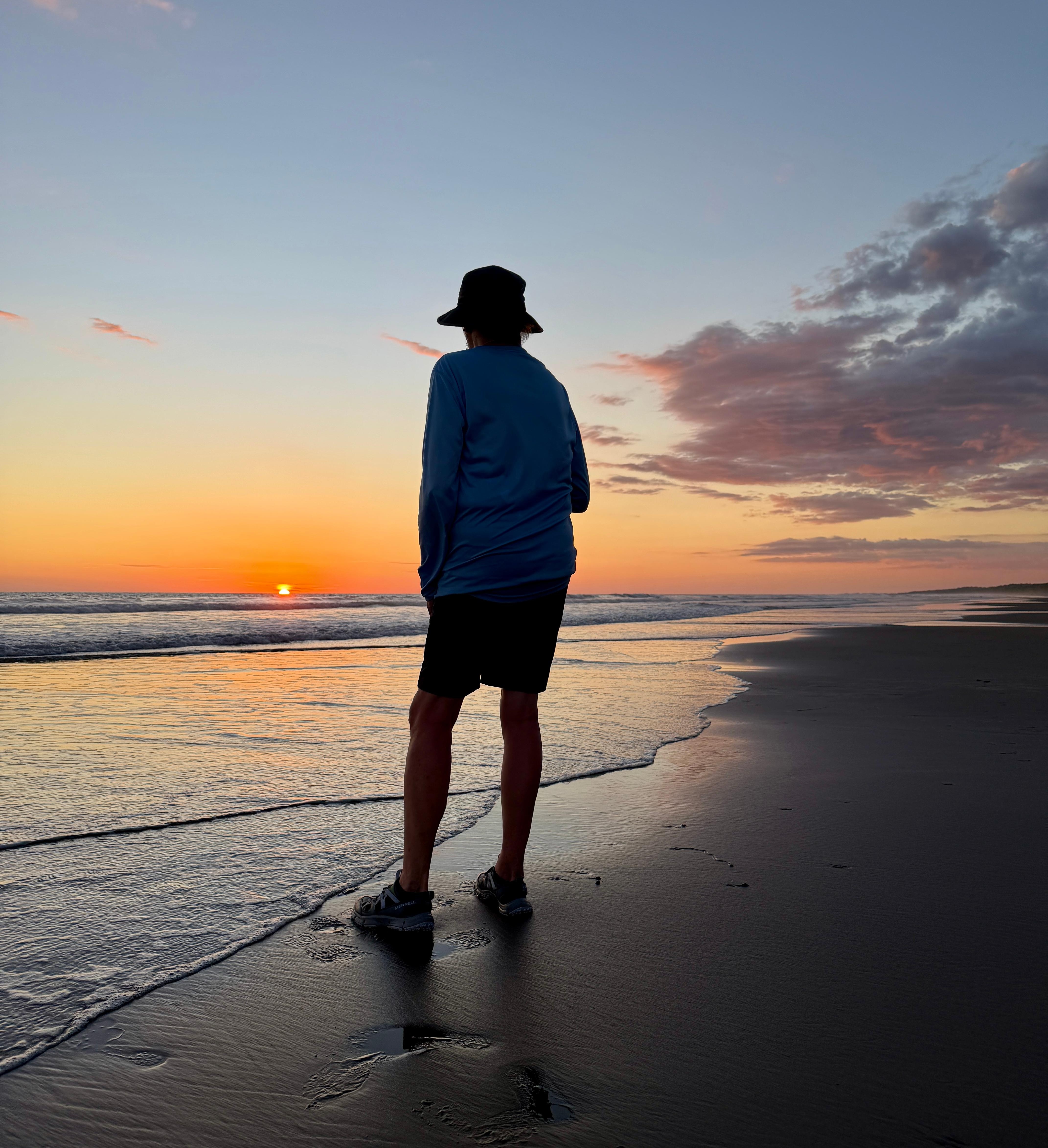 Sunsets on the beach 