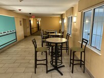 Breakfast eating area upstairs