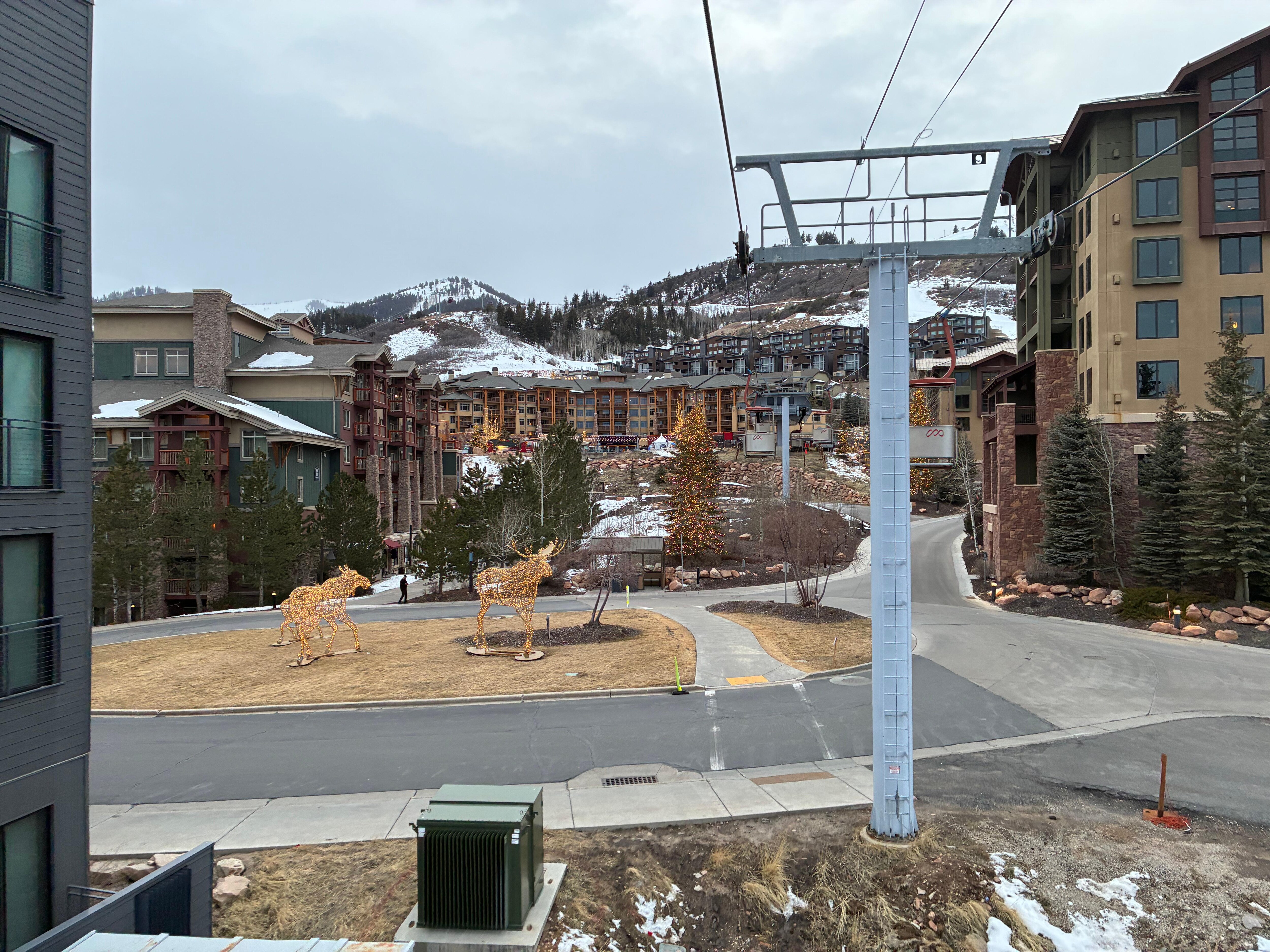 The view up the Cabriolet