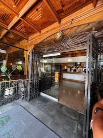 Entrada del hotel