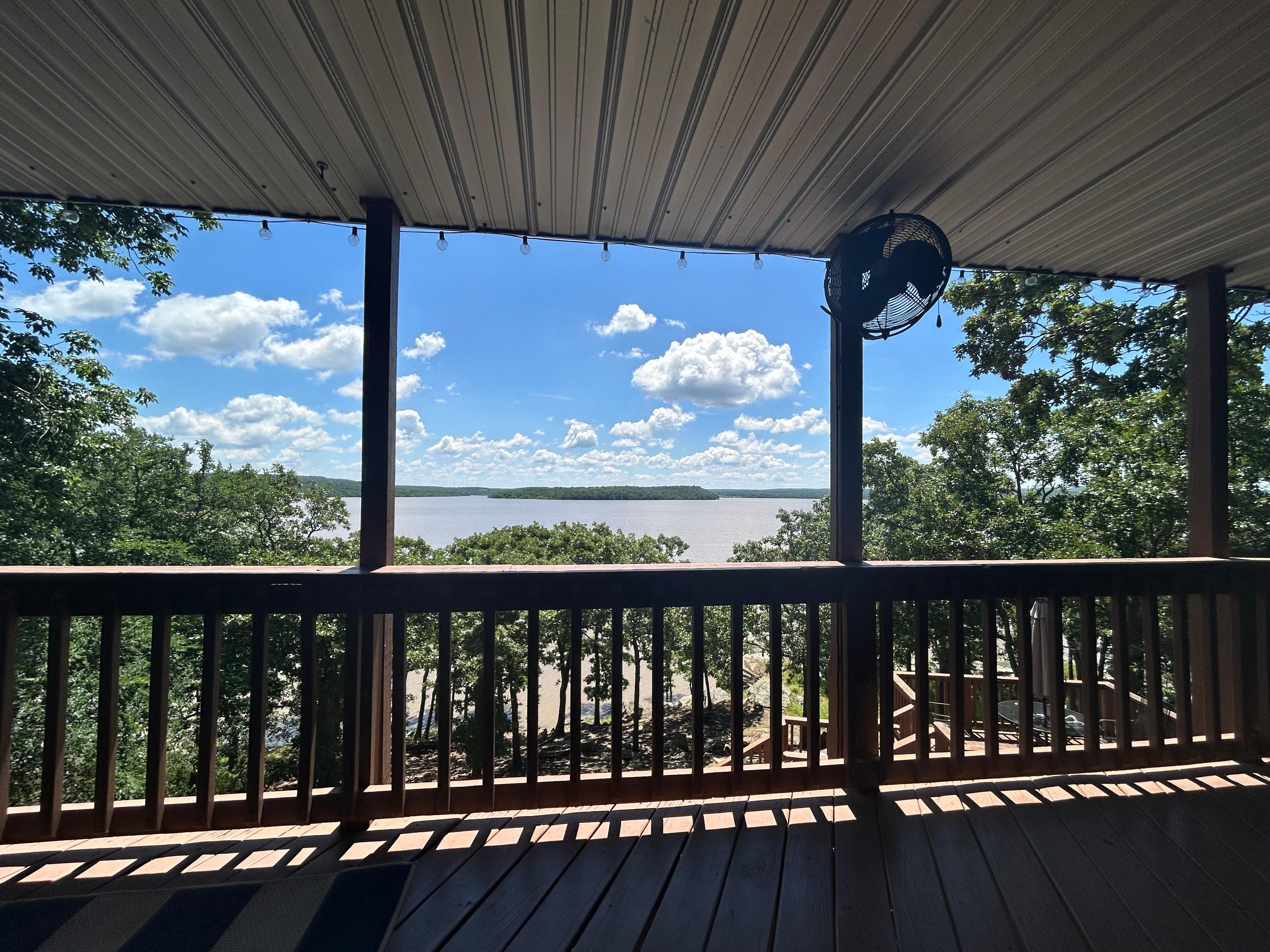 View from the porch
