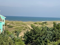 Beach location from third floor living area.