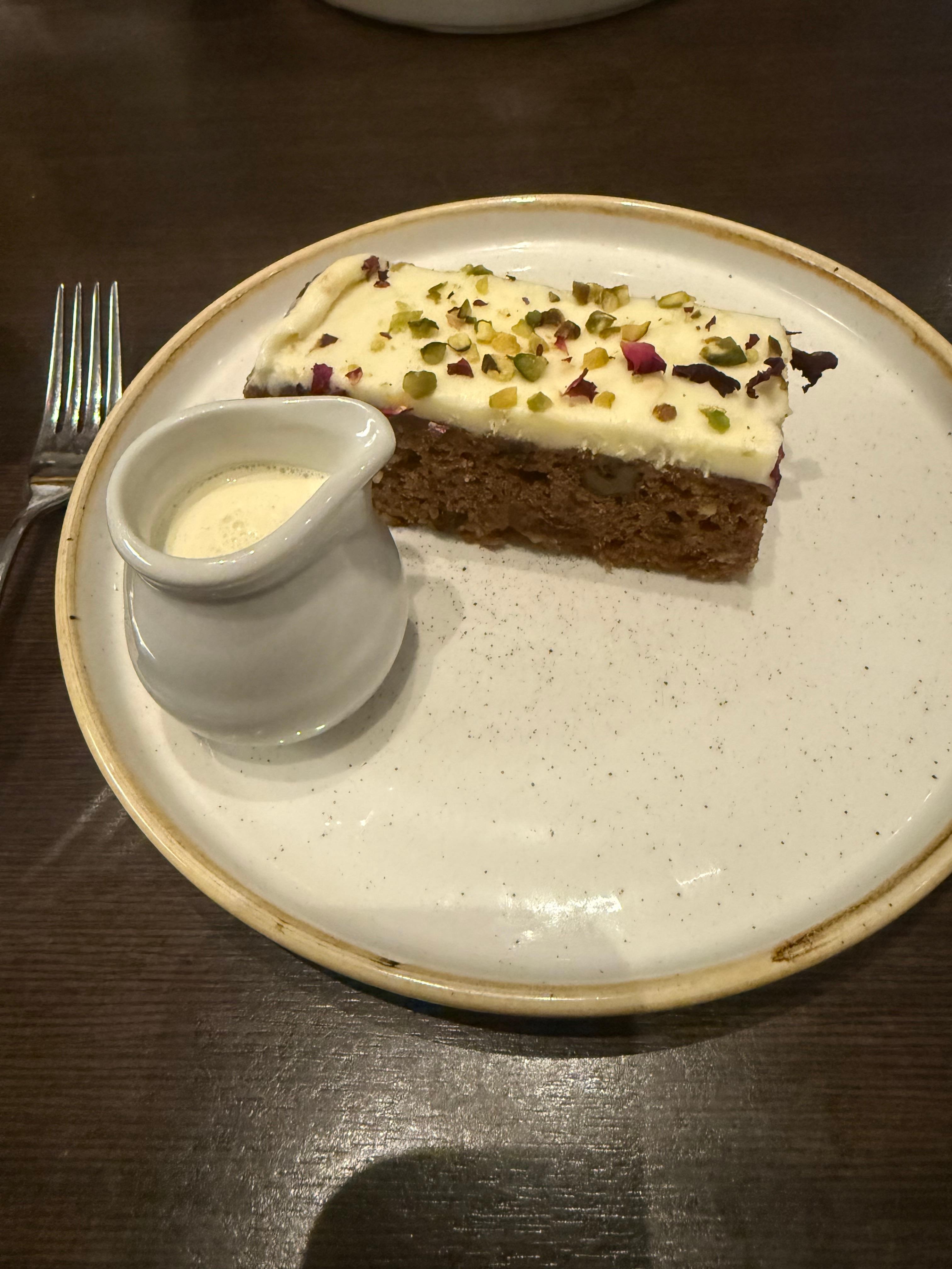 Yummy carrot and orange cake 