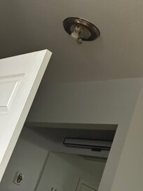 No light fixture cover