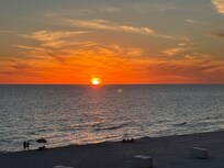 Sunset from the balcony
