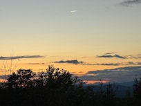 Sunset from the deck