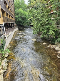 The balconies