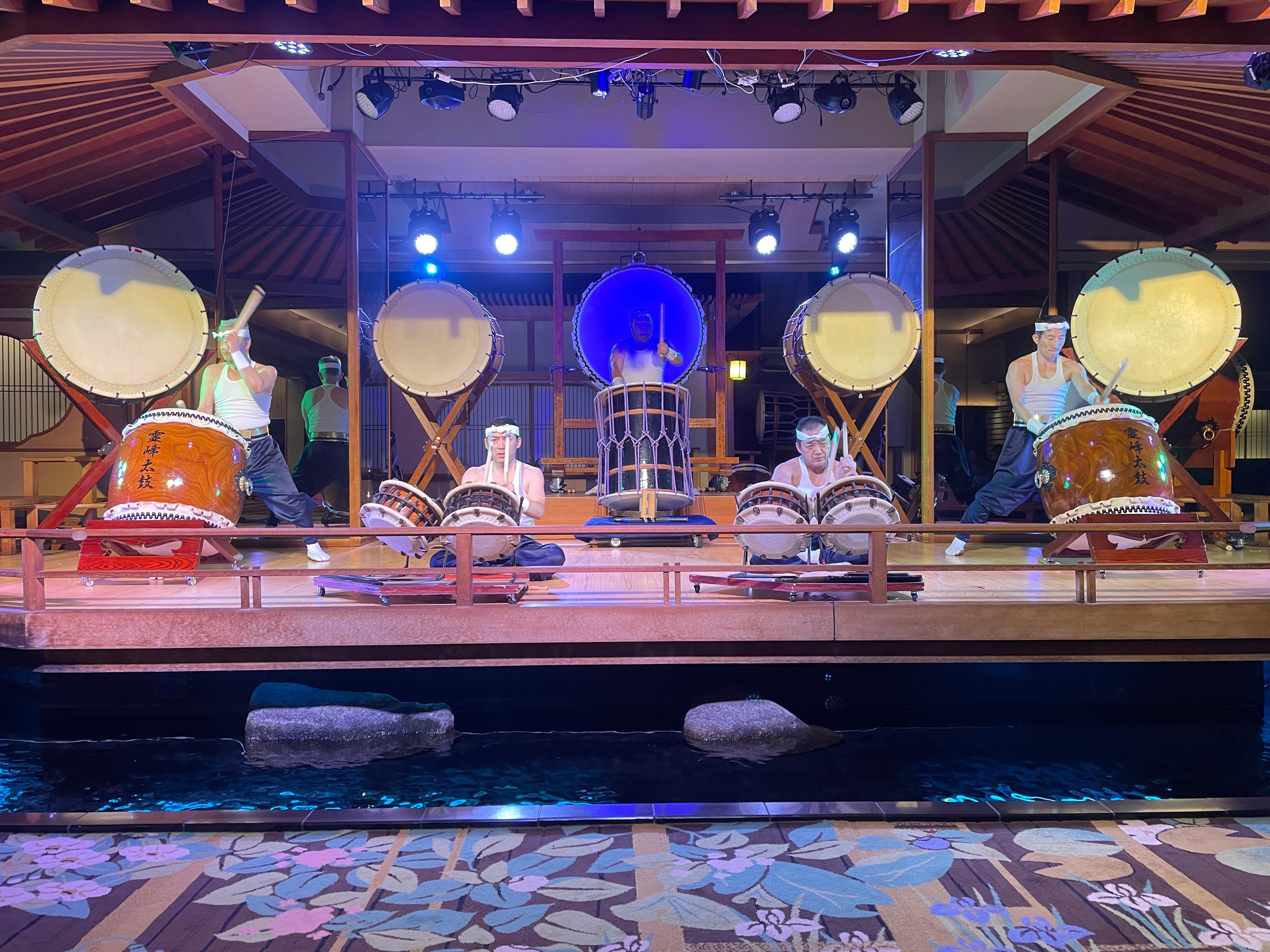 The Taiko drum show.