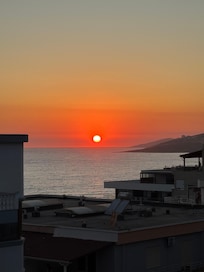 Sunset view from hotel