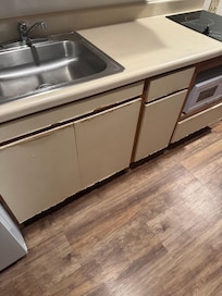 Cabinets talking apart