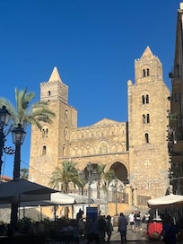 The Cefalù Cathedral - 5 minute-walk away