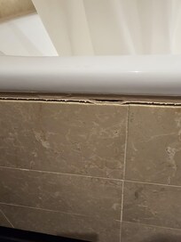 stucco della vasca approssimativo