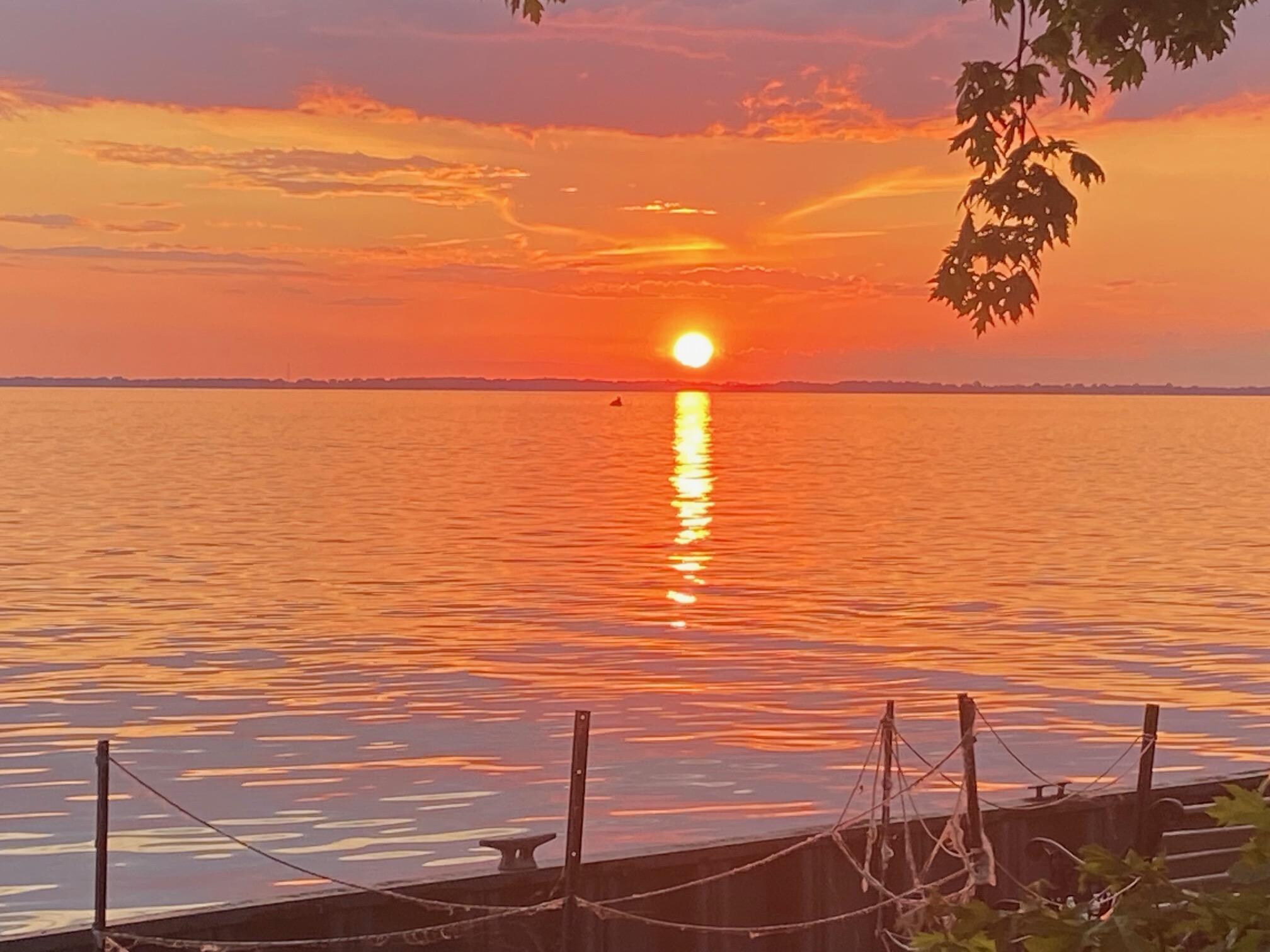 Sunset on Sandusky Bay