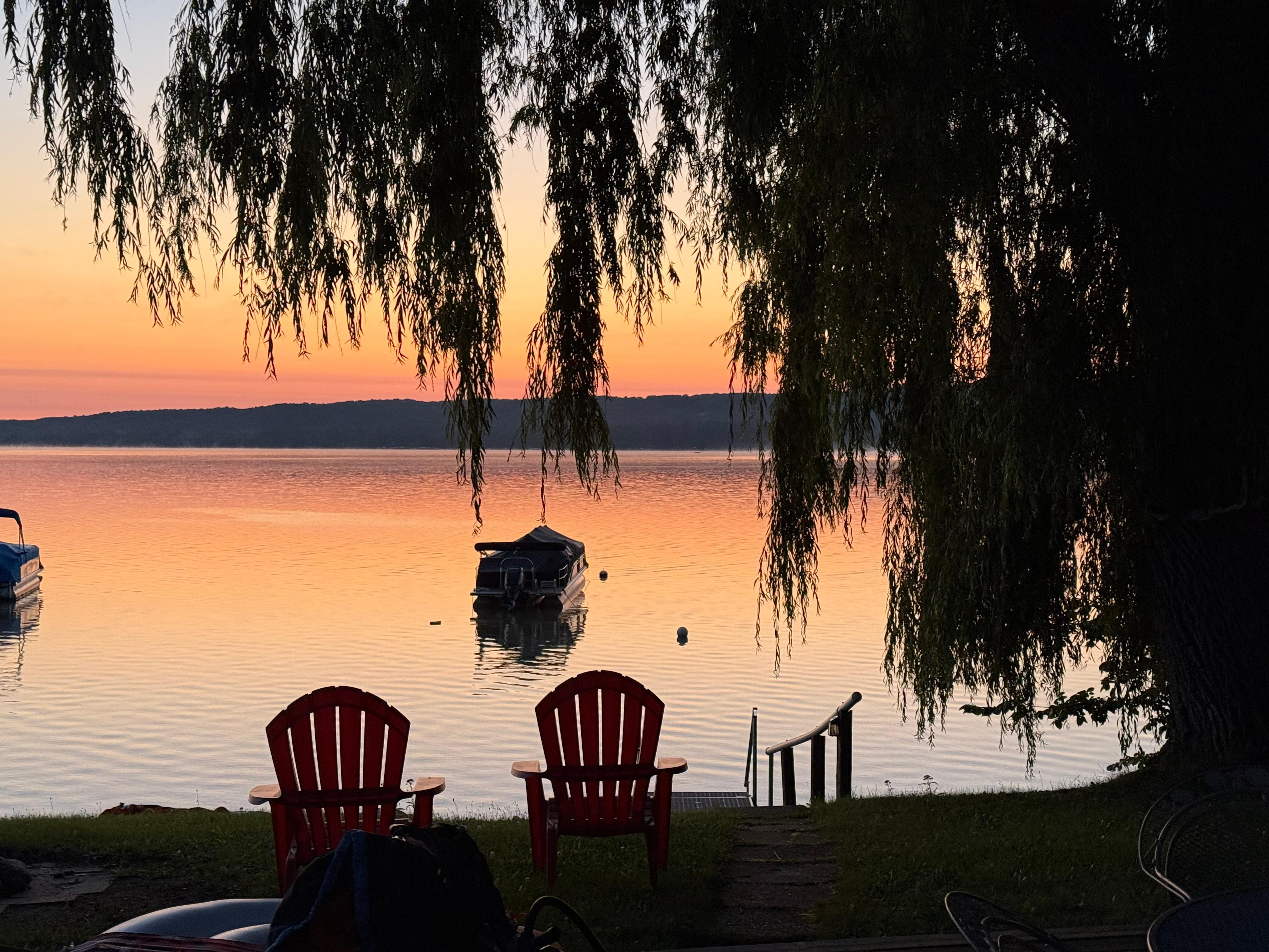 Mornings on the lake.  