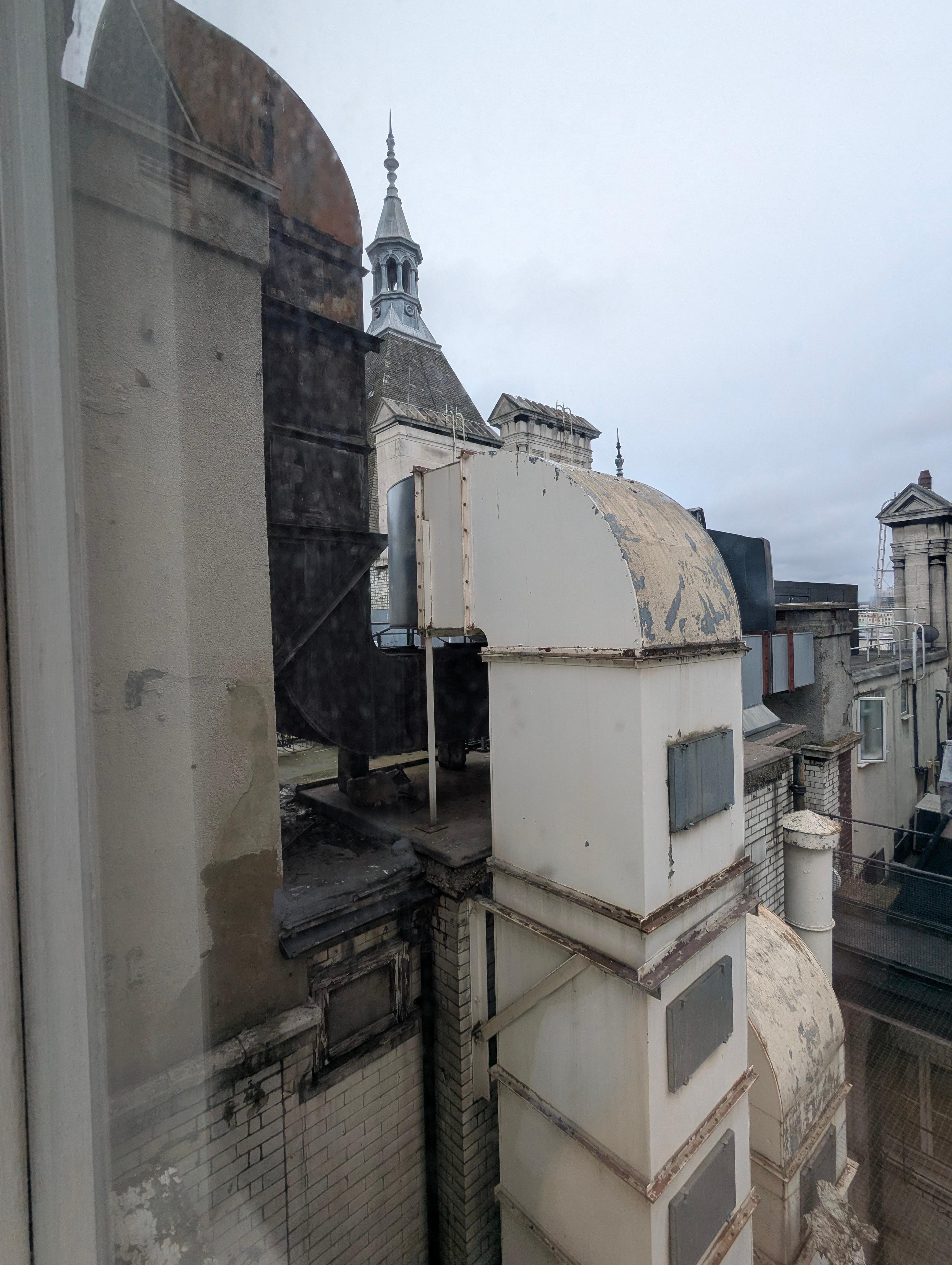 Aircon ducts outside bedroom window disrupted our sleep 