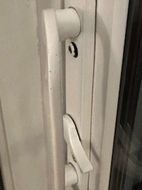 Back door handle coming loose