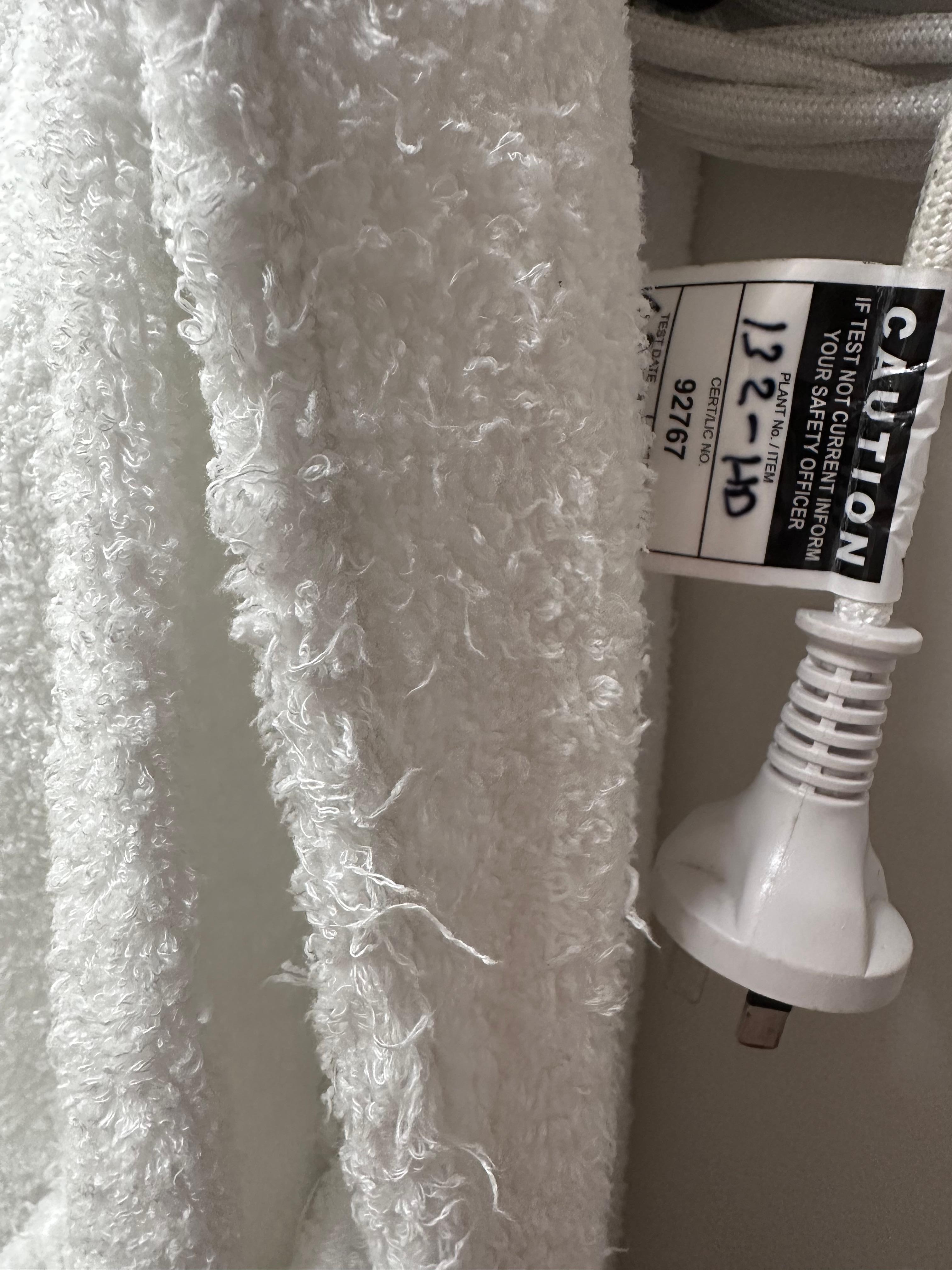 Old robes, thin and smelly