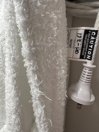 Old robes, thin and smelly