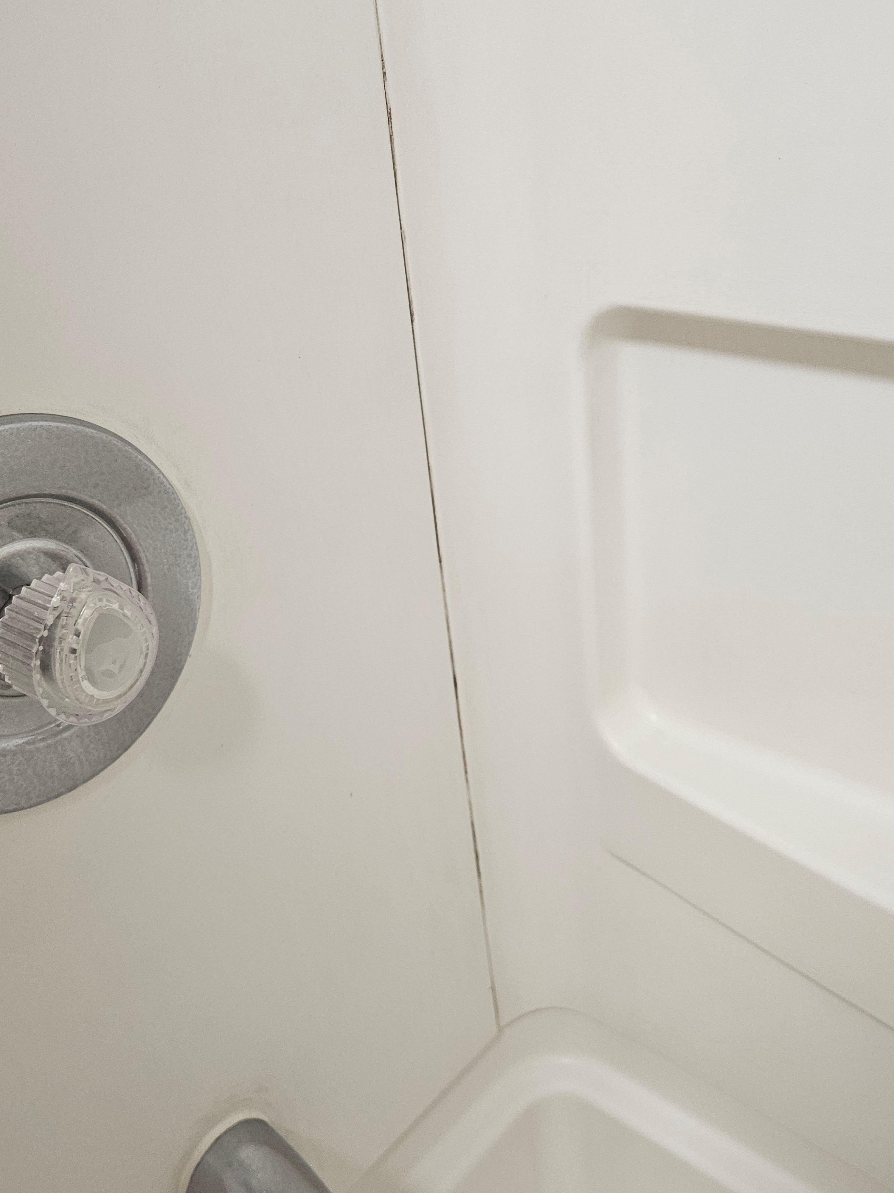 cracked caulking