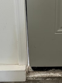 The installation gap.