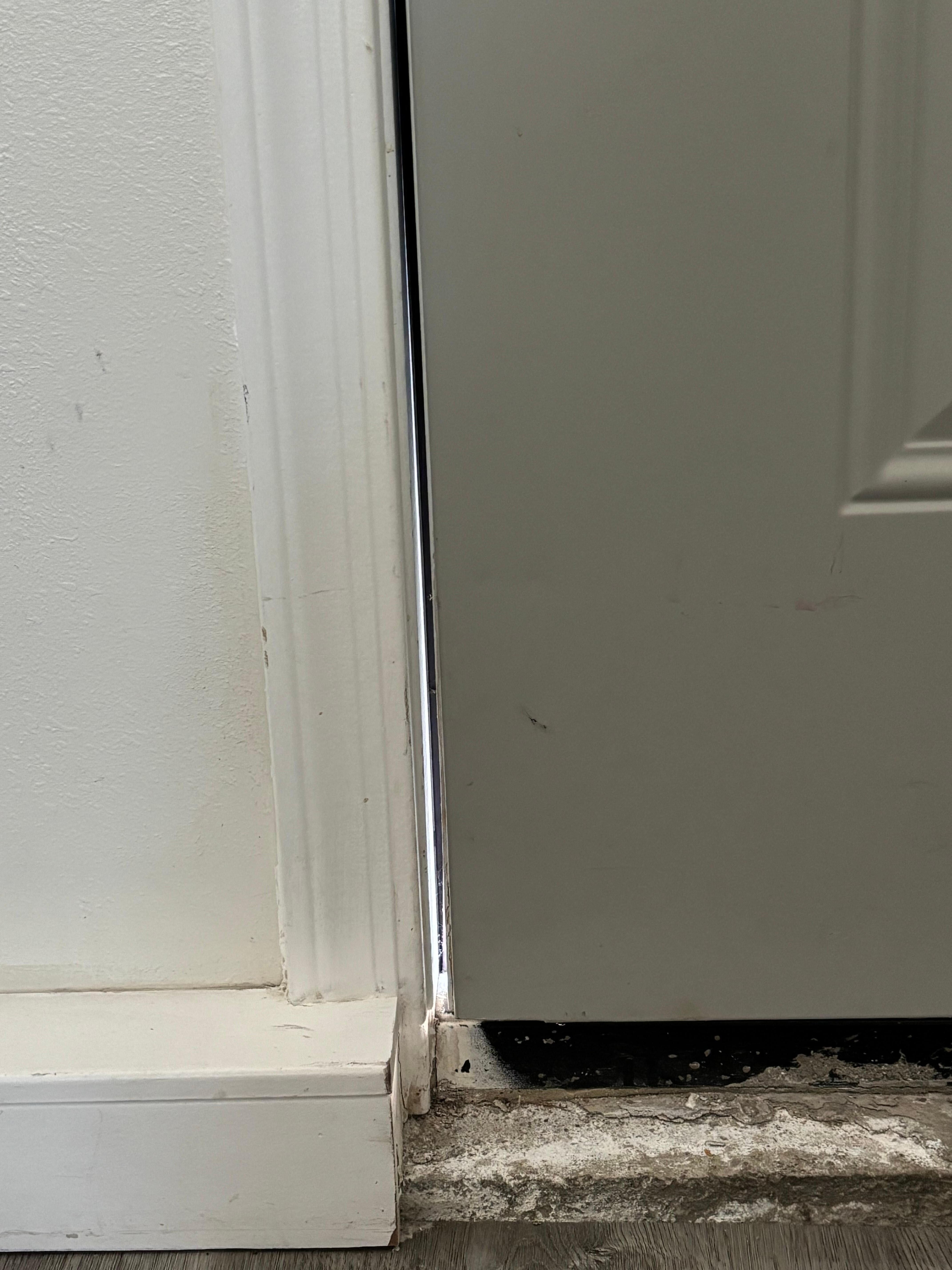 The installation gap. 