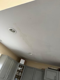 Leak in kitchen ceiling