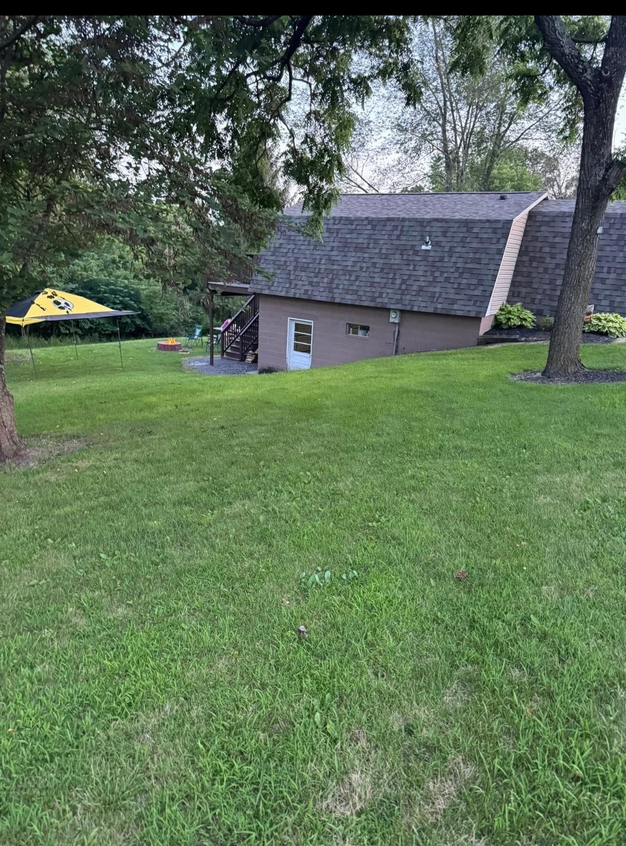 Outside view driving in 