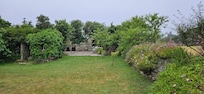 Garden with grill area