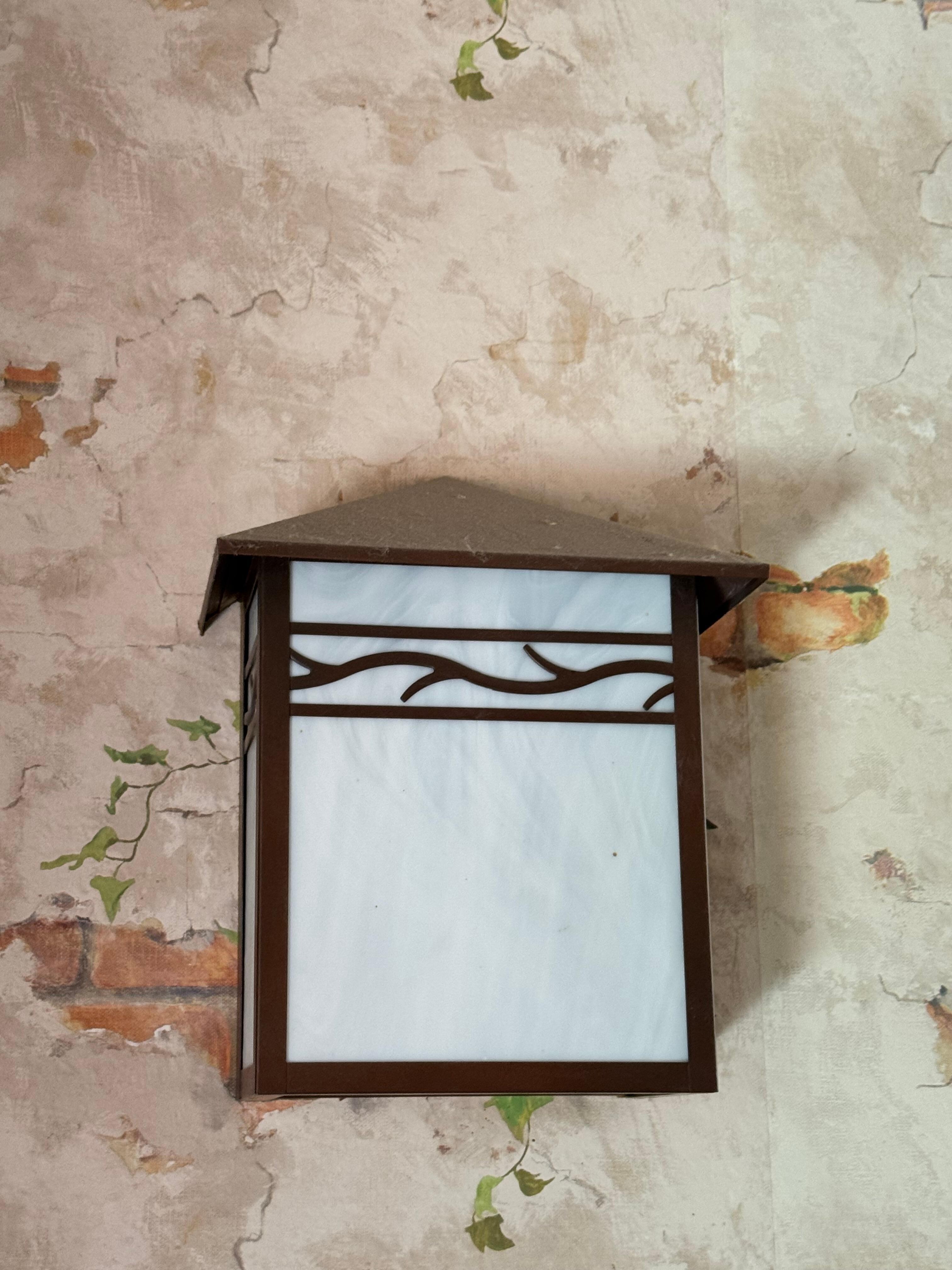Dust-covered interior lighting
