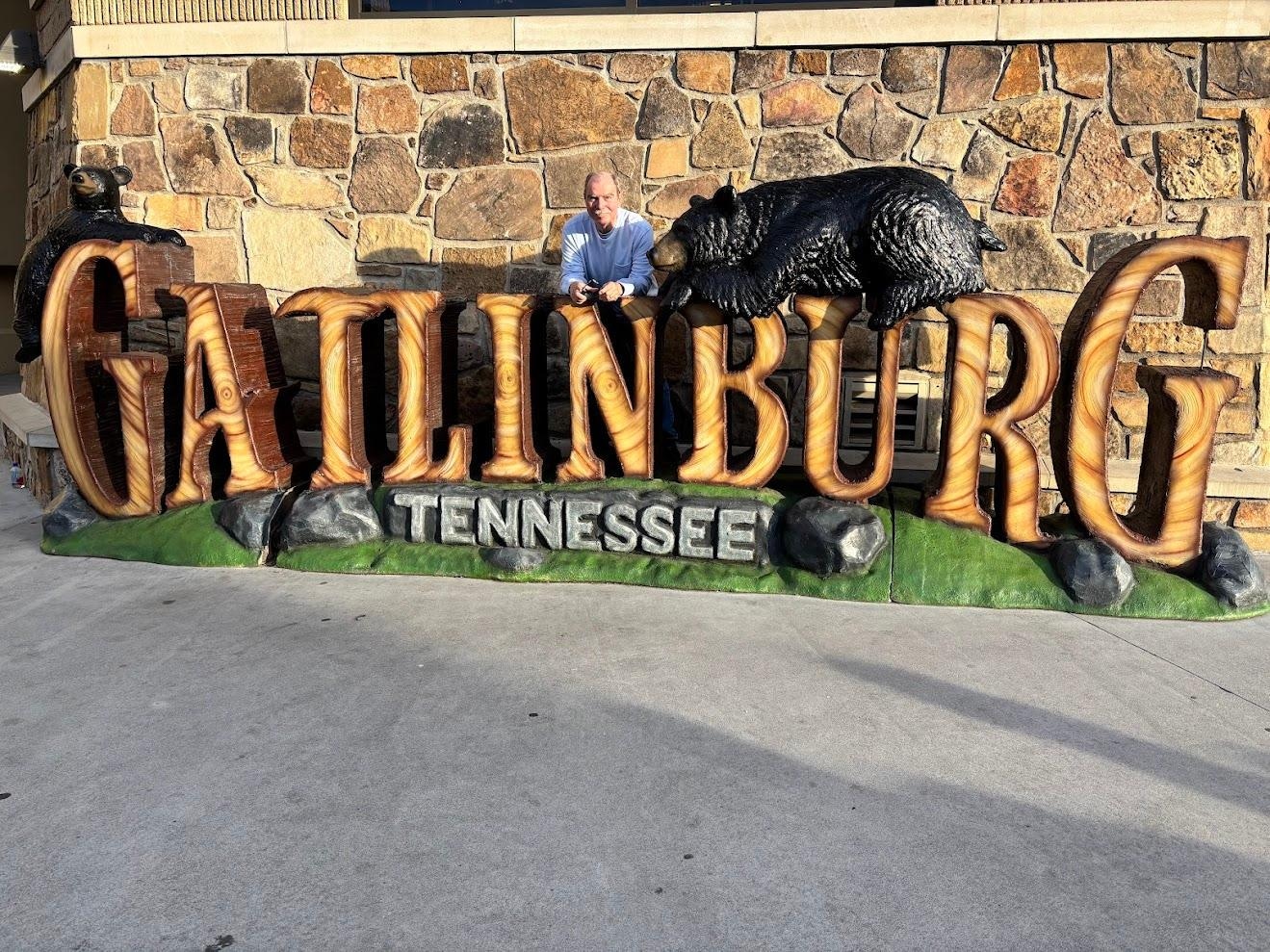 Doing what tourists do! 