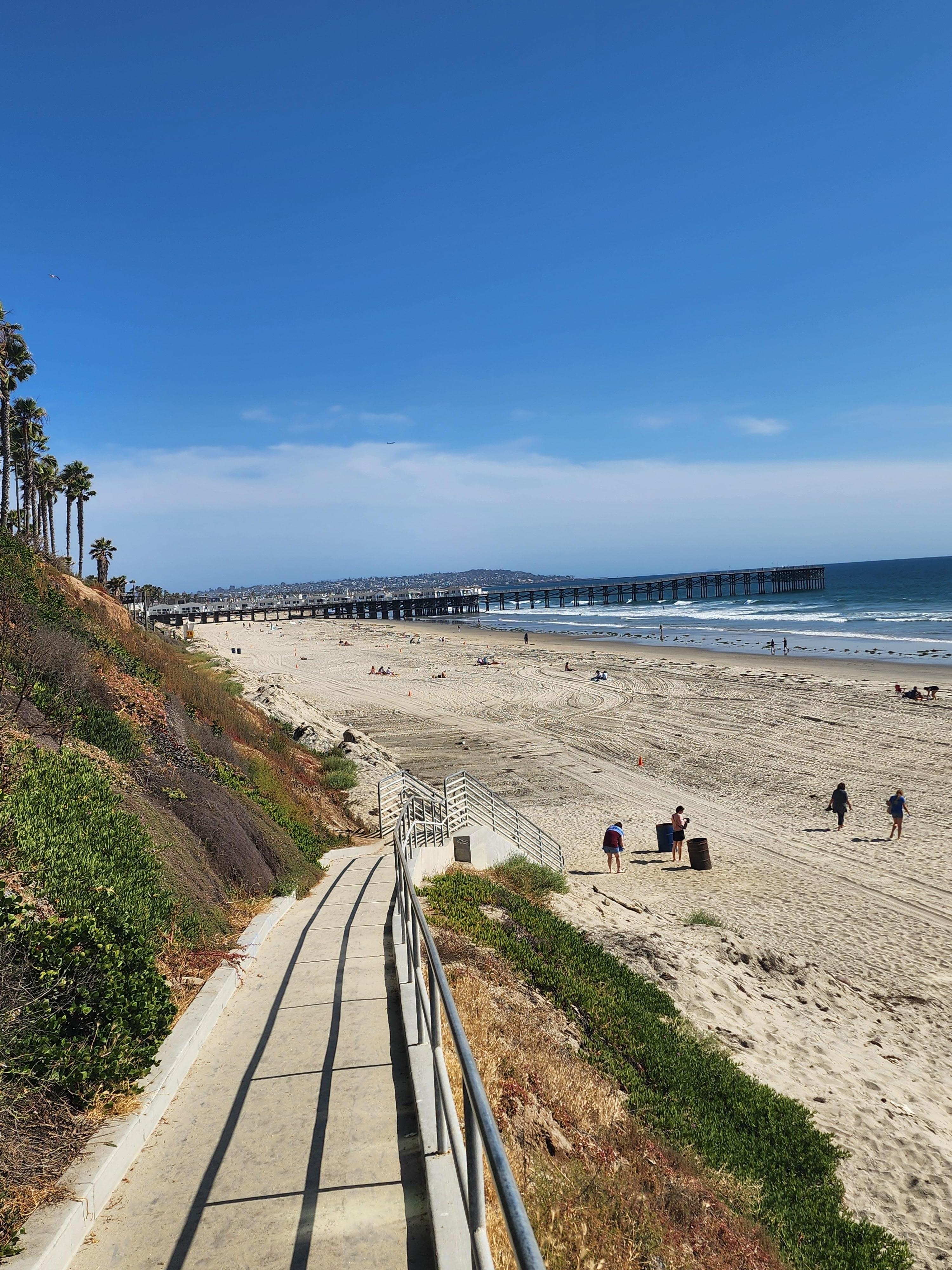 Walkway to the beach