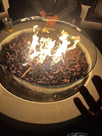 Complimentary s’mores nightly 😋