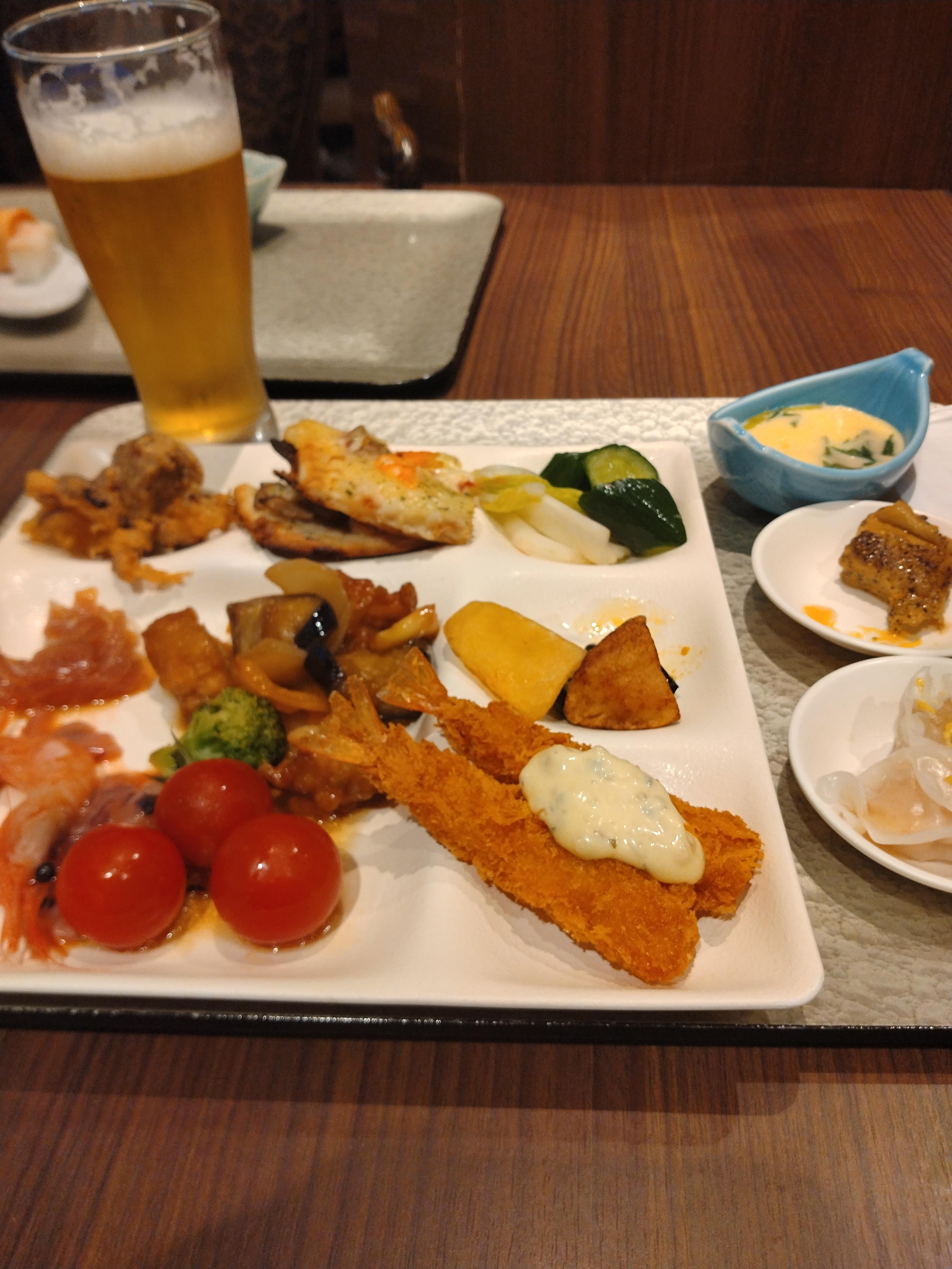 夕食
