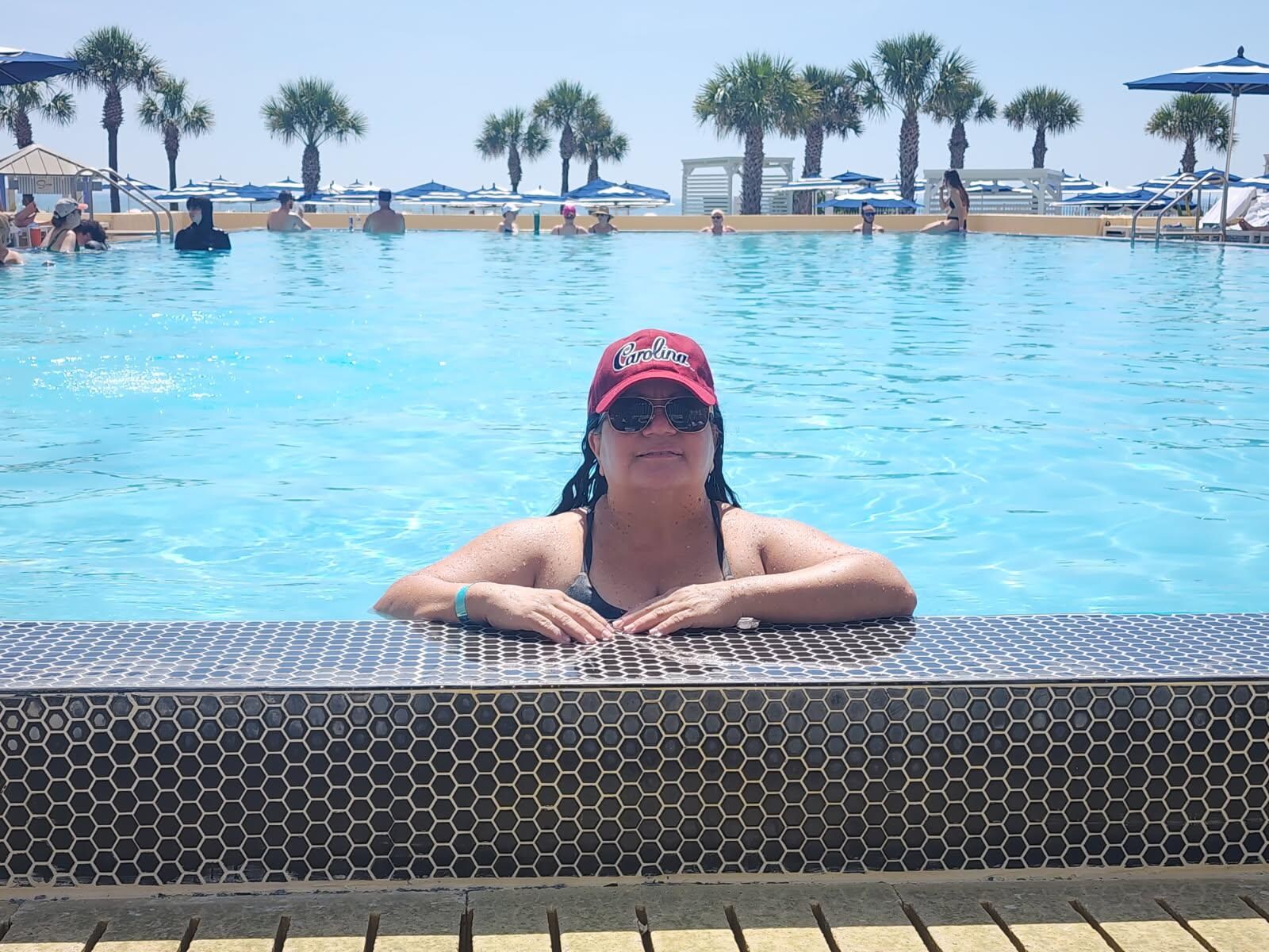 Adult pool sunning is my favorite 