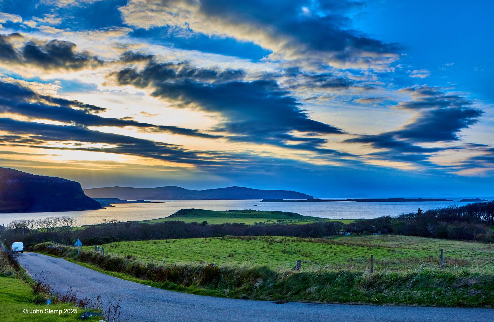 Looking out into the ocean from Skye Skyns.