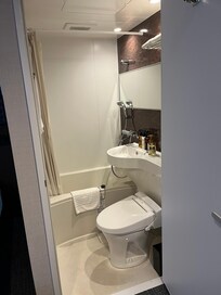 バスルームは綺麗