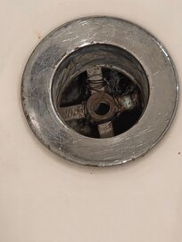 Hair in drain
