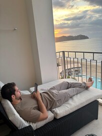 Los sillones de la terraza hicieron que todo fuera perfecto