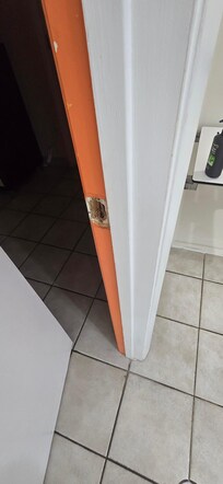 Door broken