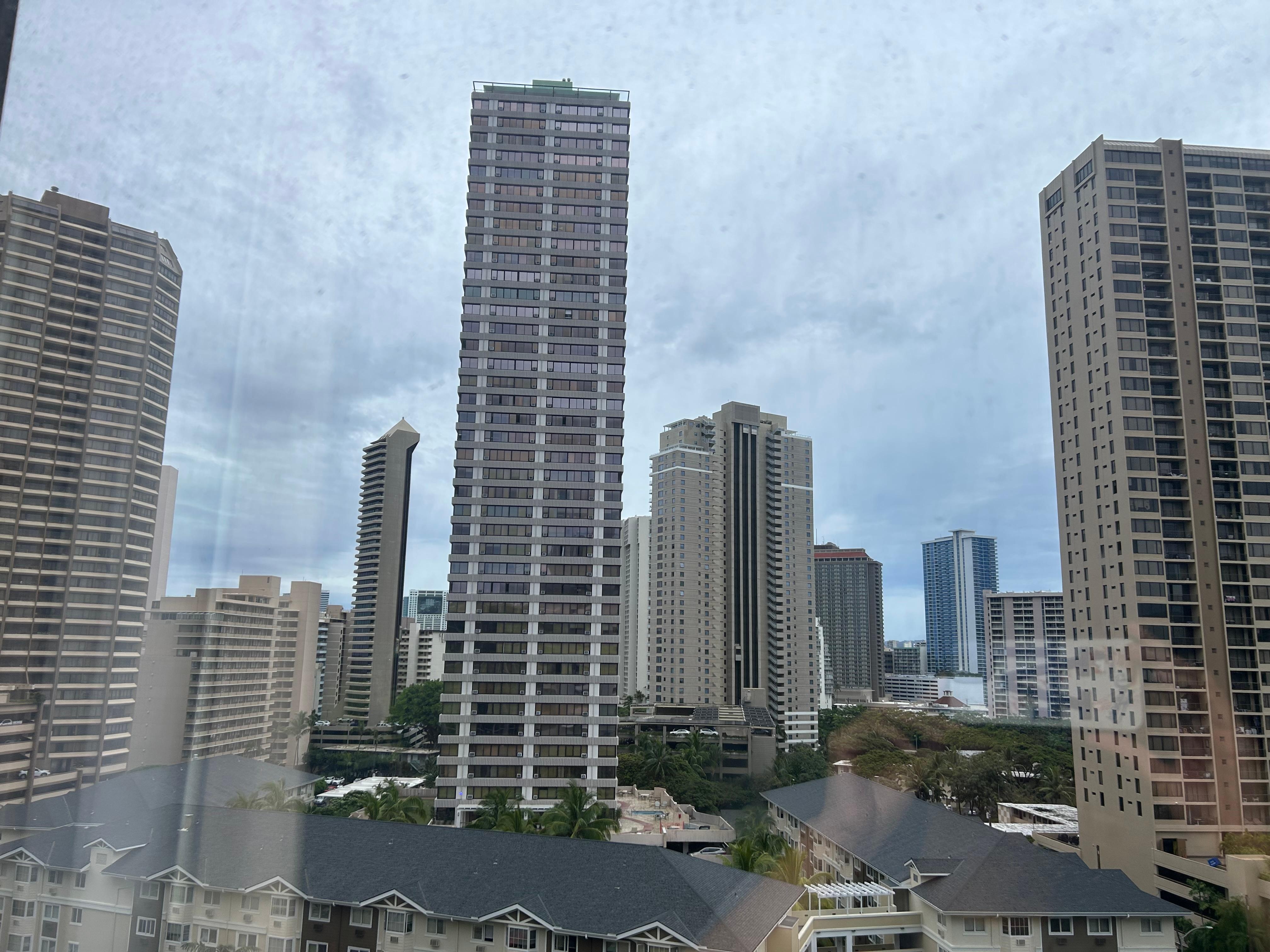 City view from our room 