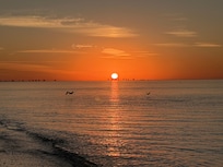 Sunrise on the beach