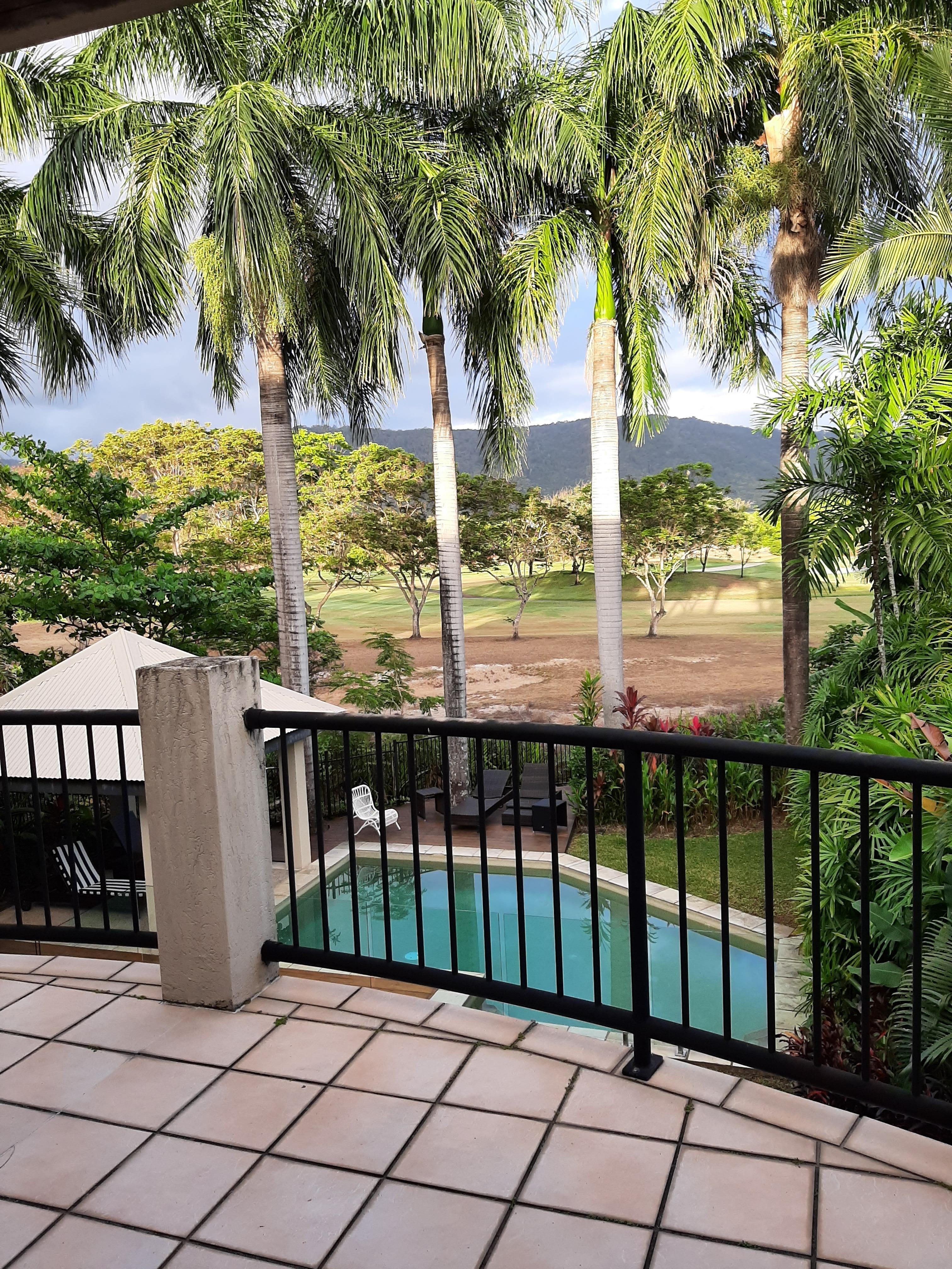 Taken from upstairs balcony.