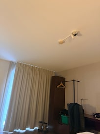 Opened smoke detector on arrival.