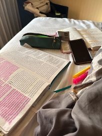 I was able to do my Bible Study