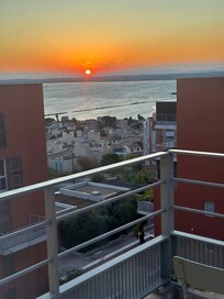 Coucher de soleil de l appartement