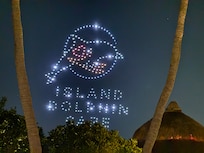 Drone show from local Dolphin Care Event