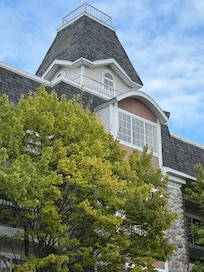 Colonial looking exterior