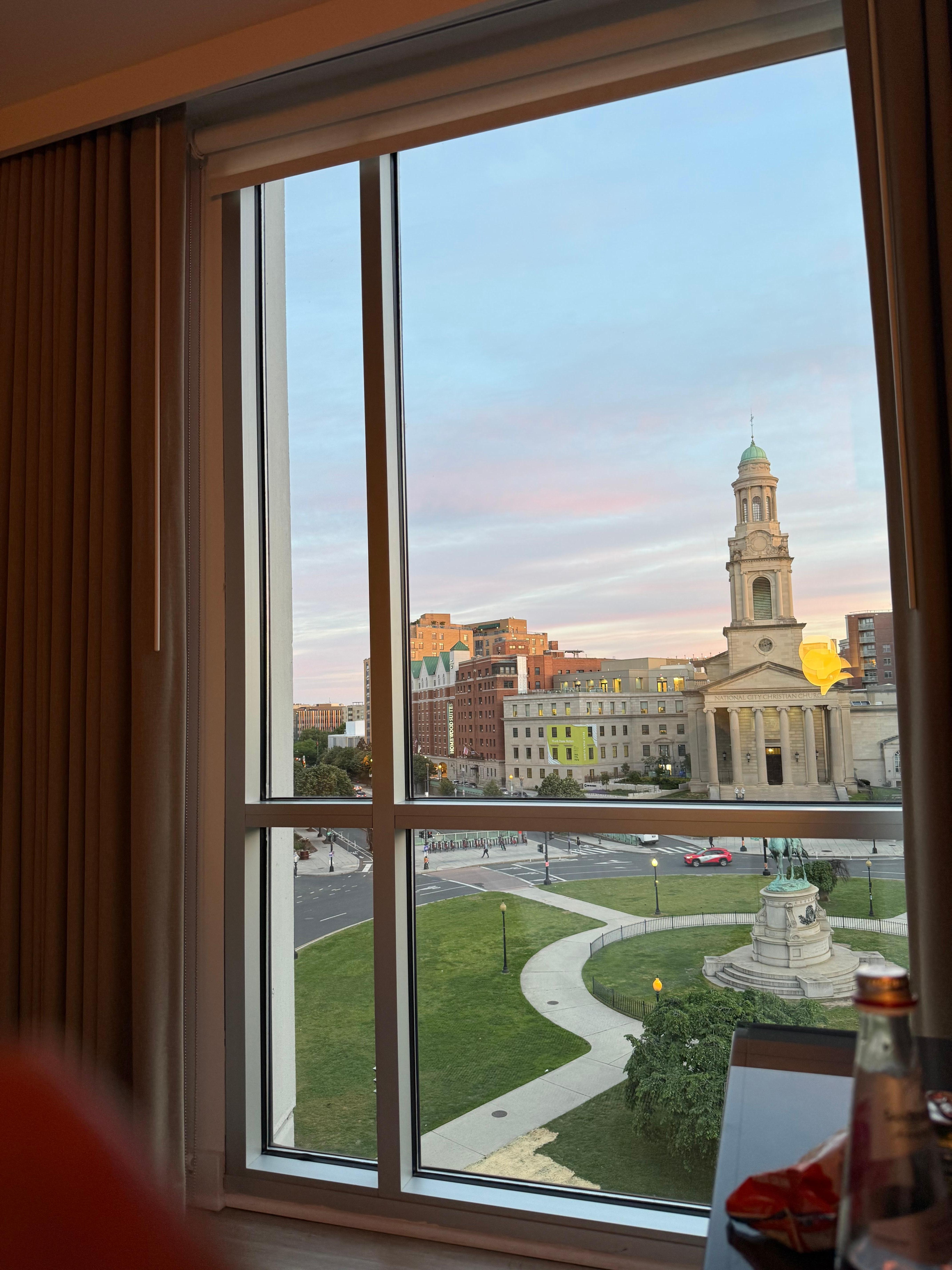 View from our room