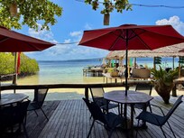 Breakfast with a view.